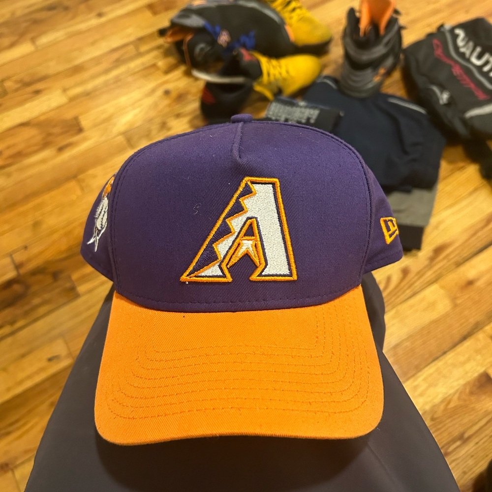 New Era Purple and Orange Baseball Cap